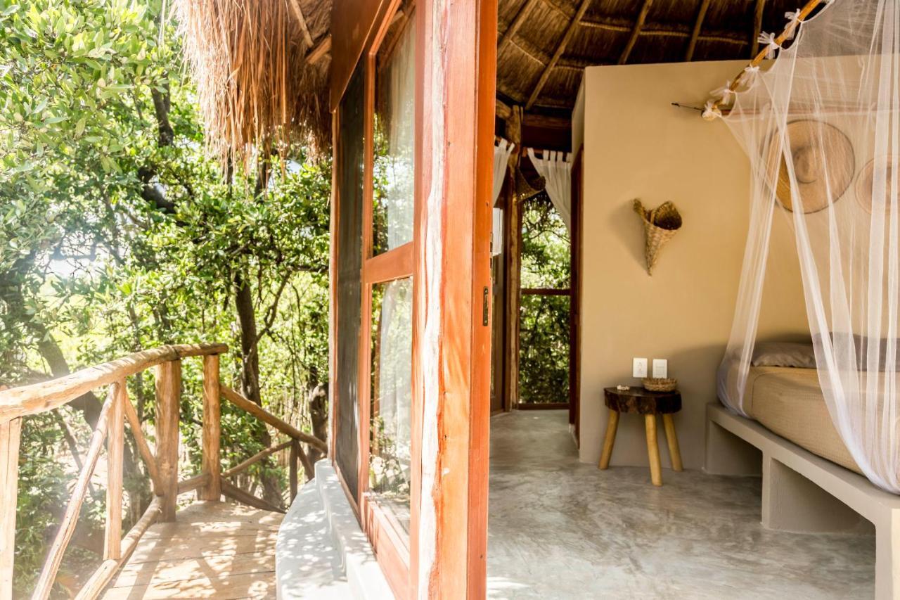 Mamasan Treehouses & Cabins Tulum Exterior photo